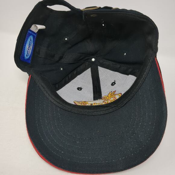 Hawaii Slideback Baseball Cap Black OS Adjustable Surfware Hawaiian Classics - Picture 7 of 9